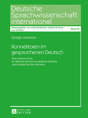 cover image of Konnektoren im gesprochenen Deutsch